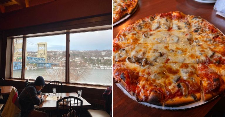 This Houghton, Michigan, Pizza Spot Serves Famous Thin-Crust With A Side Of Speakeasy History