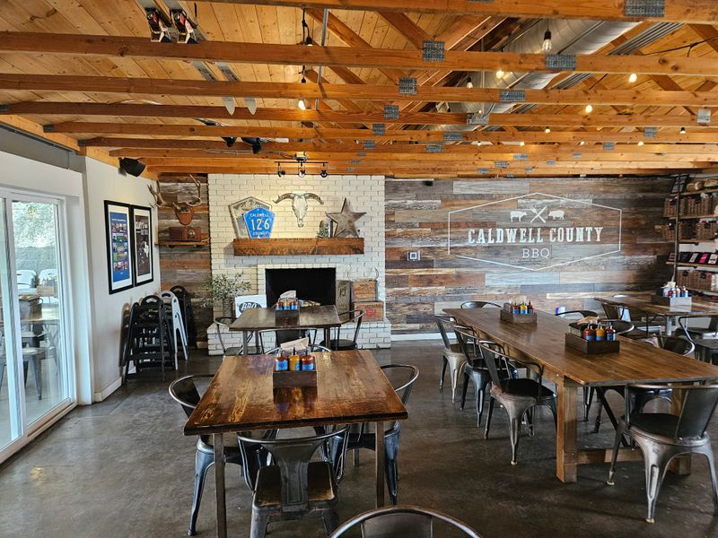 The Rustic Timber-Lined Interior Sets The Perfect BBQ Mood