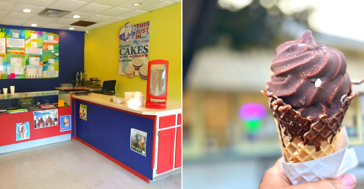 The ice cream at Dairy Dayz