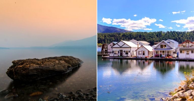 This Idaho Lakeside Village Is So Peaceful, Even Locals Keep It Quiet