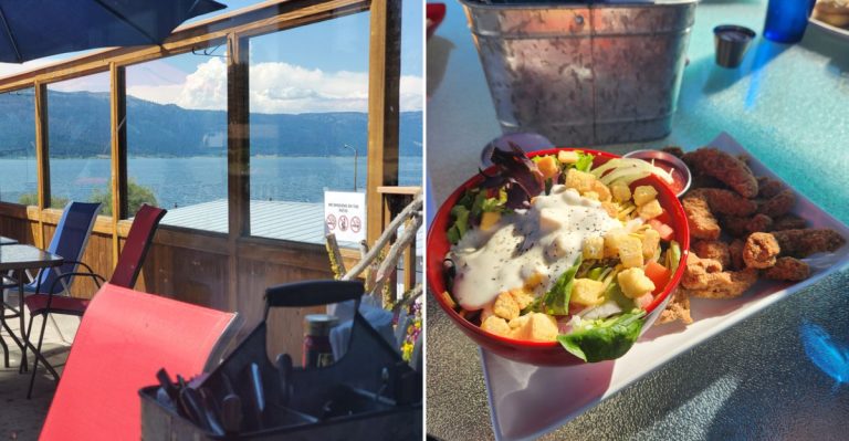 This Idaho Lakefront Grill Serves An All-You-Can-Eat Trout And Shrimp Feast Worth The Trip