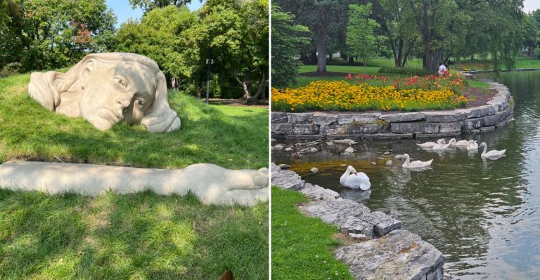 This Illinois Art Park Feels Like Walking Through A Dream