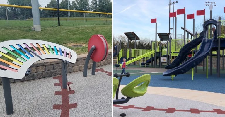 This Illinois Baseball-Themed Playground Makes A Perfect Summer Day For Kids