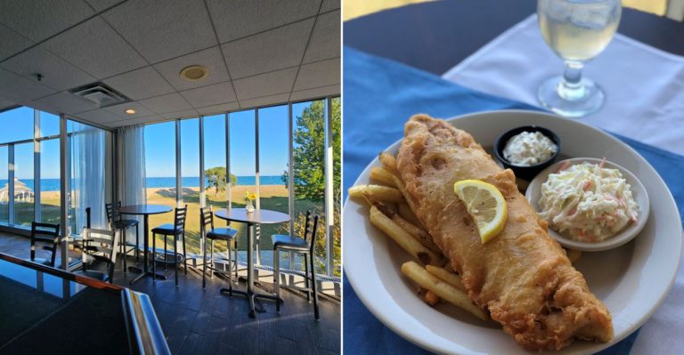 This Illinois Lakeside Shack Serves Walleye Sandwiches Locals Say Are The Best On Lake Michigan