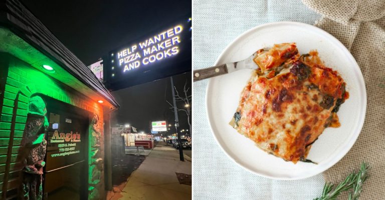 This Illinois Pizza Joint Accidentally Became Famous For Its Lasagna