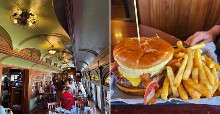 This Illinois Restaurant Turns A Vintage Train Car Into A Dining Room