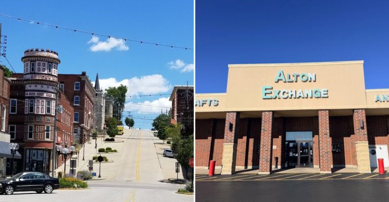 This Illinois River Town Has An Antique District Worth Planning A Whole Day Around