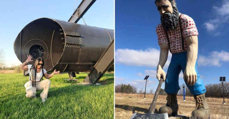This Illinois Sculpture Park Is Filled With Giant Art And Surreal Outdoor Finds