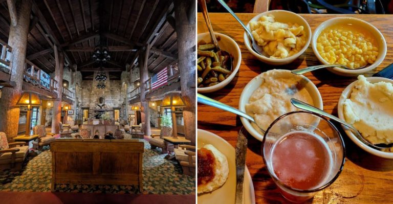 This Illinois State Park Restaurant Serves Legendary All-You-Can-Eat Fried Chicken Inside A 1930s Lodge