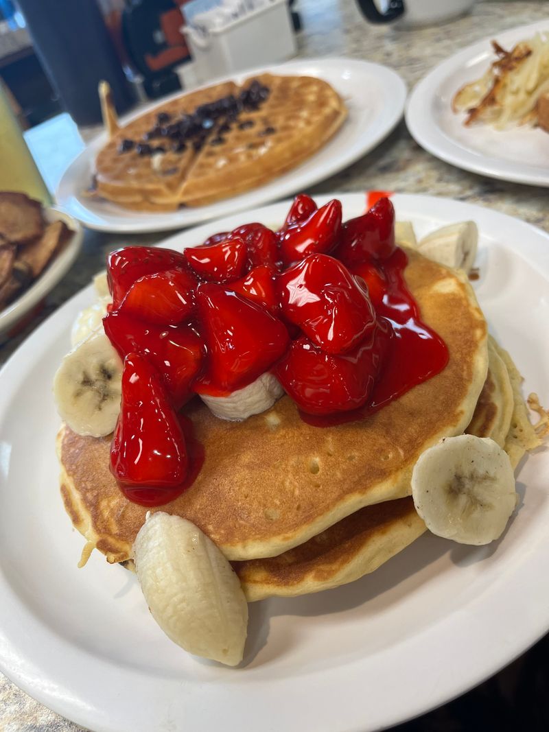 The Fluffy Pancake Stack