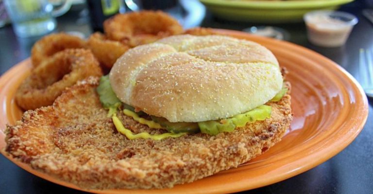 This Indiana Café’s Pork Tenderloin Sandwich Remains A Beloved Local Legend