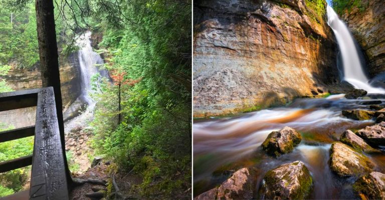 This Is Michigan’s Largest Waterfall In The Lower Peninsula With Year-Round Access