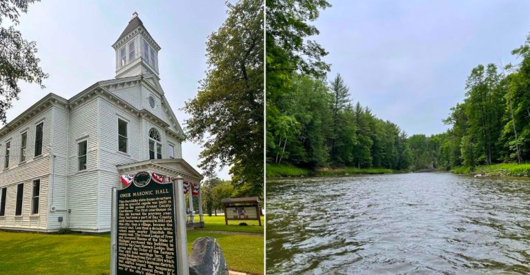 Scenes from Omer, Michigan