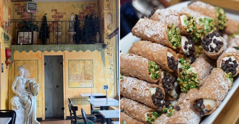 This Italian Bakery In Illinois Has Been Rolling Cannoli By Hand For Decades