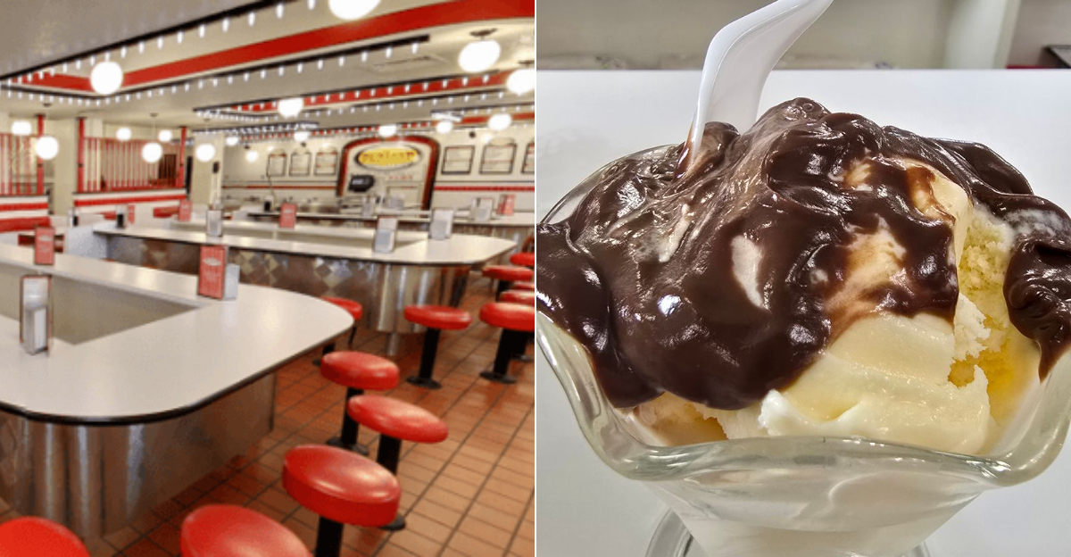 Inside The Parlour Restaurant & Creamery