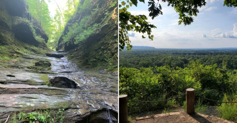 This Jaw-Dropping Illinois Canyon Feels Like a National Park Secret