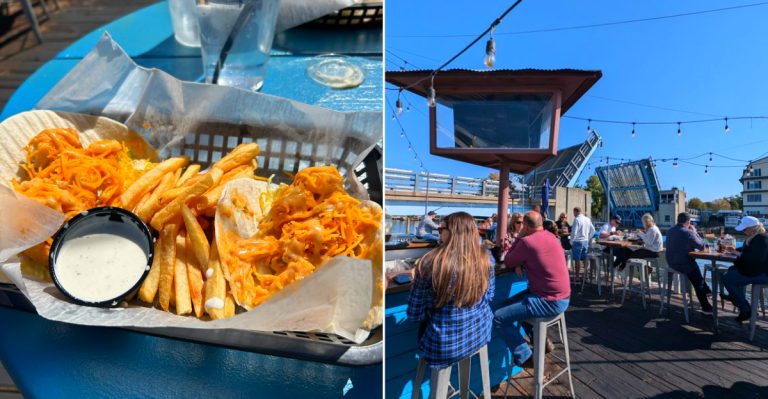 This Laid Back Waterfront Restaurant In Michigan Locals Swear Has The State’s Best Burgers