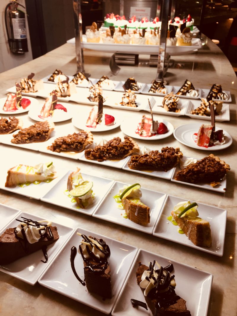 Scout The Dessert Counter First