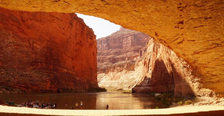 This Little-Known Cave In Arizona Is So Gigantic It Has Its Own Beach