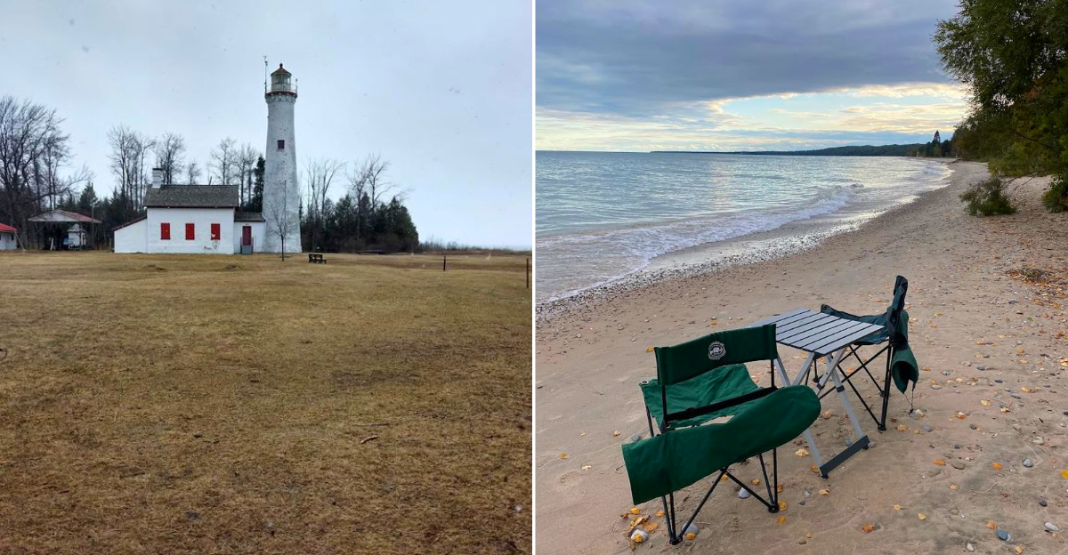 Scenes from Harrisville, Michigan