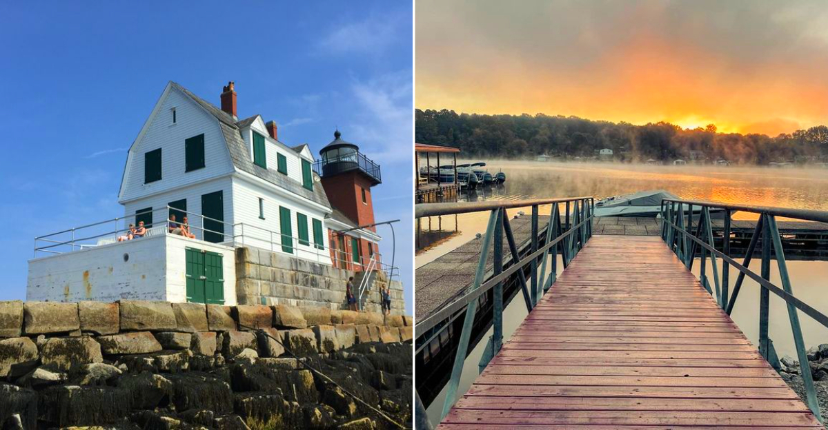 The romantic Lexington village