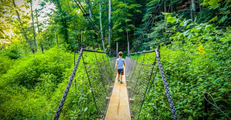 This Little-Known Ohio Trail Will Enchant You With Its Secret Cave and Stunning Scenery