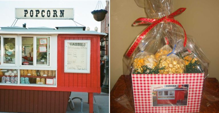 This Little Red Popcorn Stand Has Some Of The Best Caramel Corn In Illinois