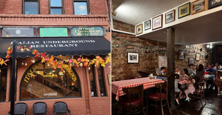 This Longtime Italian Restaurant In Colorado Lets You Dine Beneath The Streets Of Glenwood Springs
