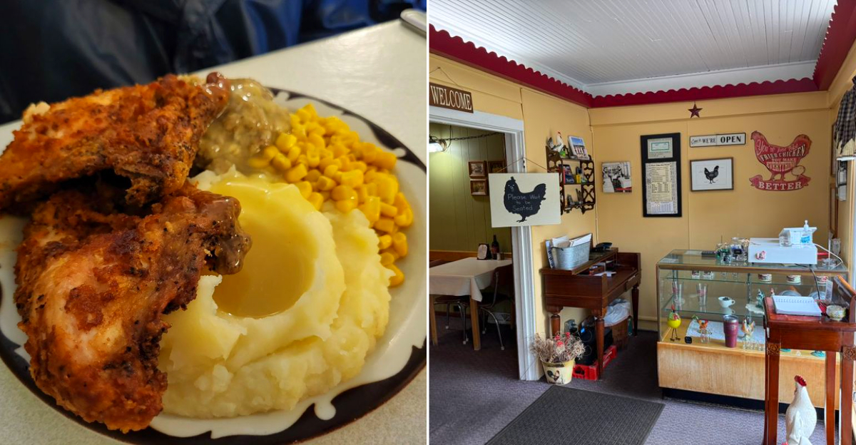 The amazing meals and charming interior of Iva’s Chicken Dinners