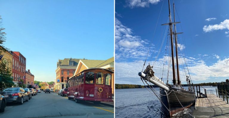 This Lovely Maine Town Is A Hidden Gem For Seafood Lovers And Scenic River Strolls
