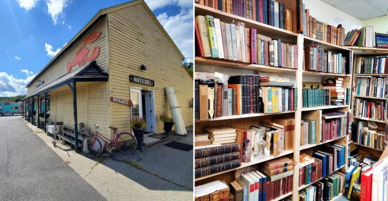 This Maine Antique Mall Is A Maze Of Vintage Finds, Oddities, And Budget-Friendly Treasures