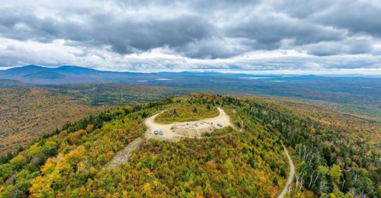 This Maine Mountaintop Has 360° Views And You Can Drive To The Top
