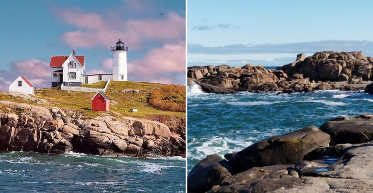This Maine Park Has Crashing Waves, Harbor Seals, And An Iconic Lighthouse View