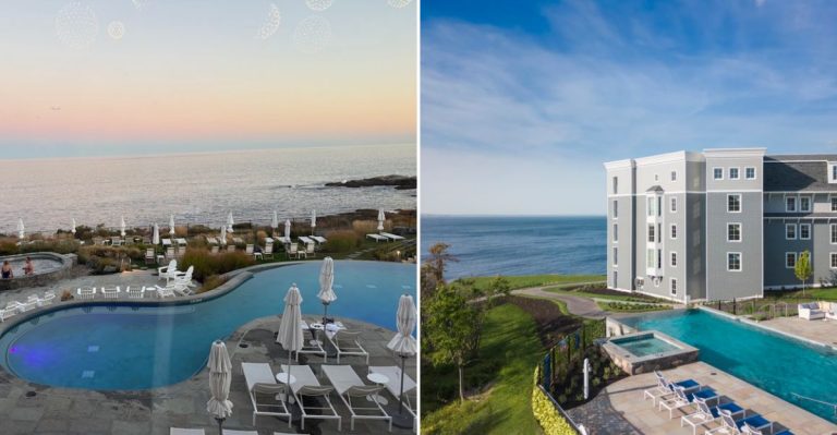 This Maine Spa Resort Turns Ocean Views And Warm Pools Into The Ultimate Escape