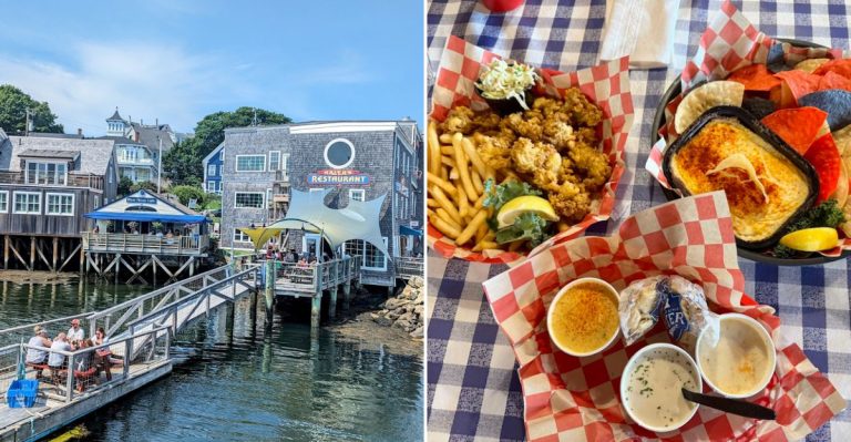 This Maine Waterfront Restaurant Has A Haddock Sandwich Worth Raving About