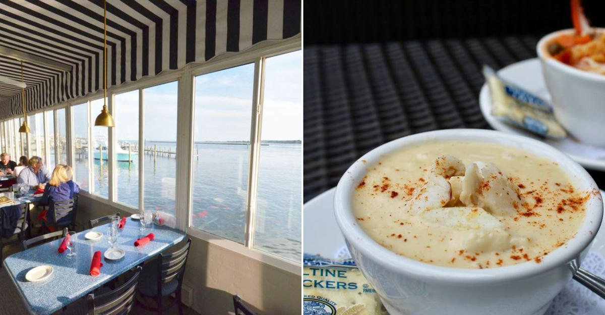 The Best Cream Of Crab Soup In Maryland Is Hiding Inside This Unassuming Restaurant