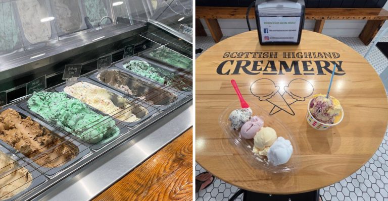 This Maryland Waterfront Ice Cream Shack Serves Scoops Year Round And Locals Call It Their Happy Place
