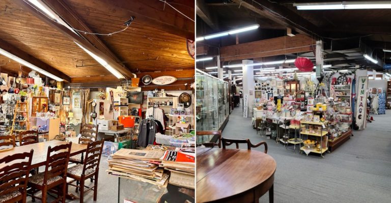 This Massive Antique Store In Washington Takes Almost All Day To Explore