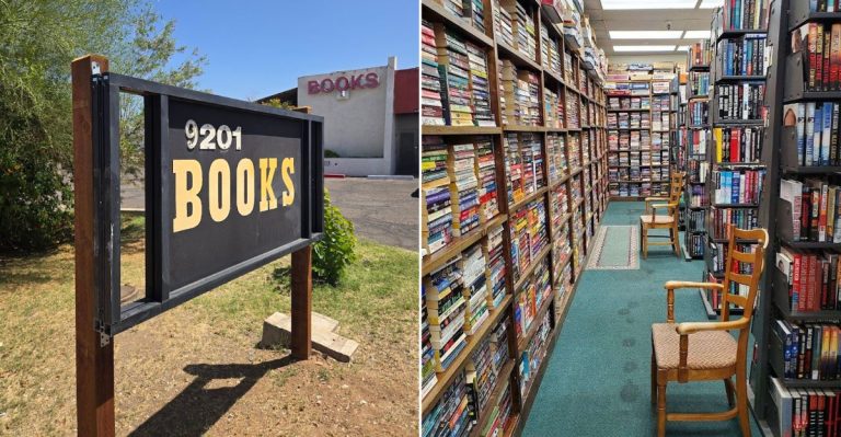 This Massive Arizona Warehouse Of Books Is A Dream Come True For Book Lovers