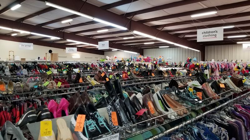 One Of The Largest Thrift Stores You'll See