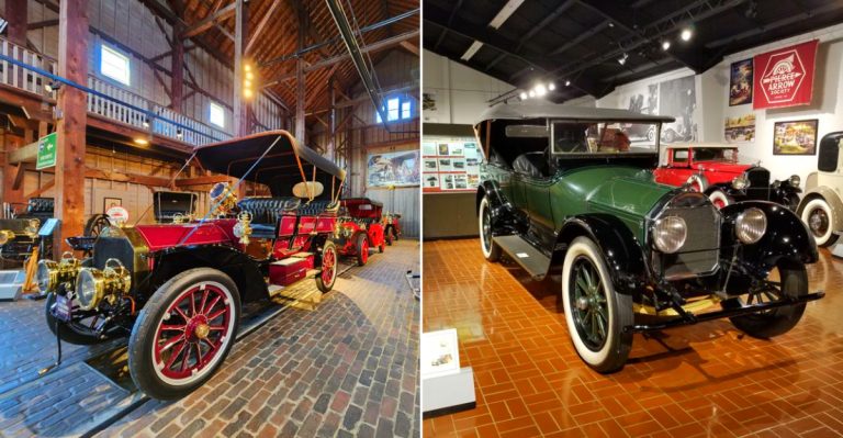 Inside A Massive Car Museum In Michigan
