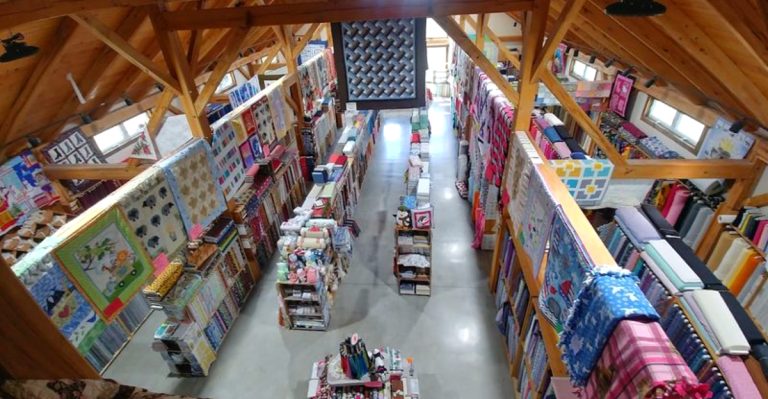 This Massive Fabric Barn In Ohio Feels Like A Wonderland For Quilters And Sewers