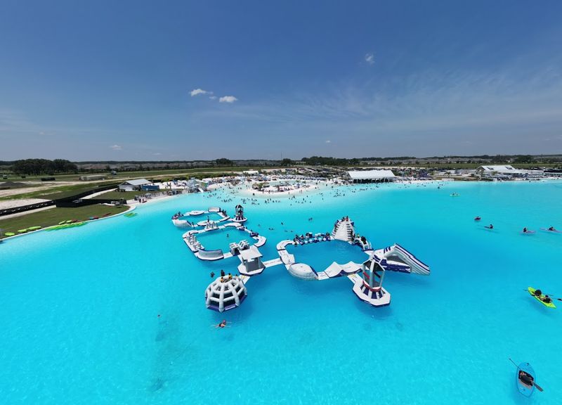 The Lagoon Itself Is Stunningly Massive And Crystal Clear