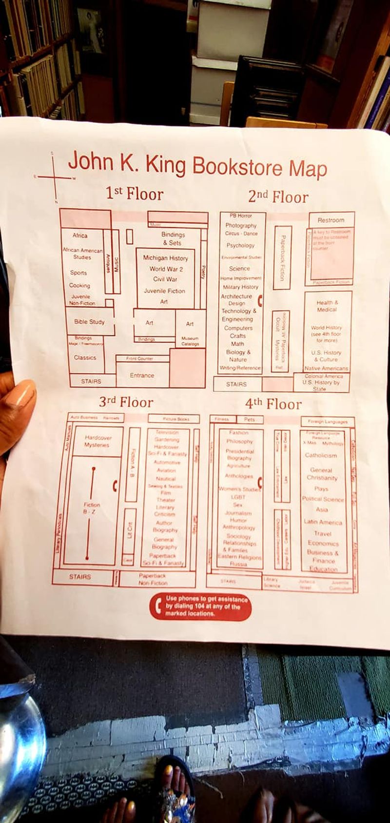 Map Your Floors Before You Wander