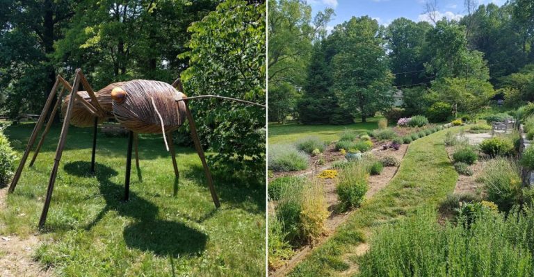 This Massive Pennsylvania Park Hides Surreal Sculptures Across 650 Acres Of Trails