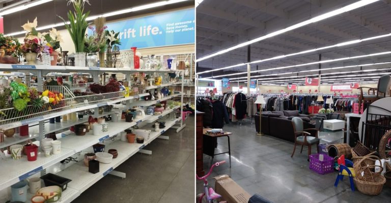 This Massive Thrift Store In Washington Lets Bargain Hunters Fill A Whole Cart For $25