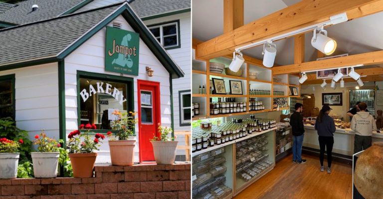 The Jampot, inside and out