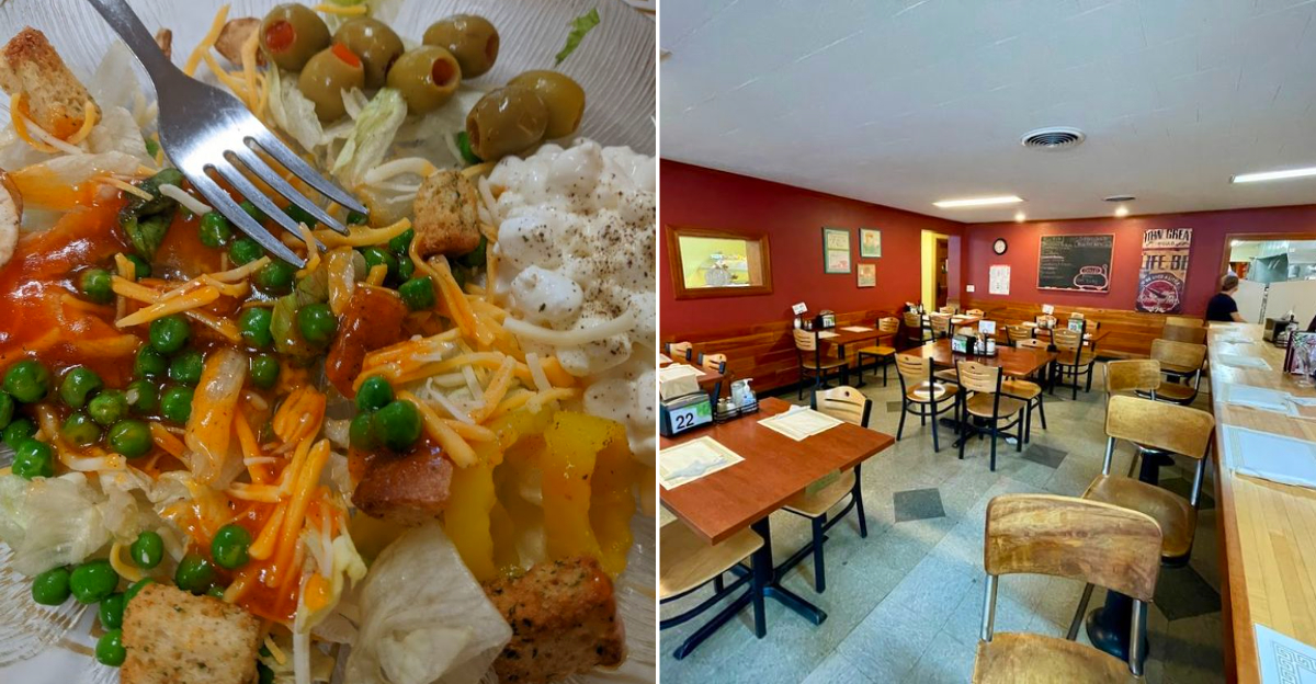 Inside Middleton Diner