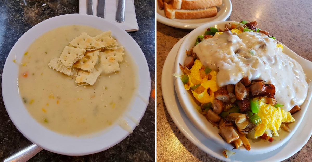 Food from Four Korners Restaurant