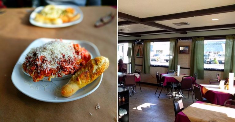 This Michigan Diner Serves A Chicken Parm So Good It Comes With Soup And A Dessert Treat